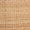 Bali & Pari Papua Modern Bohemian Natural Rattan and Walnut Brown Acacia Wood Dining Chair 242-13491-ZORO - alternate 3